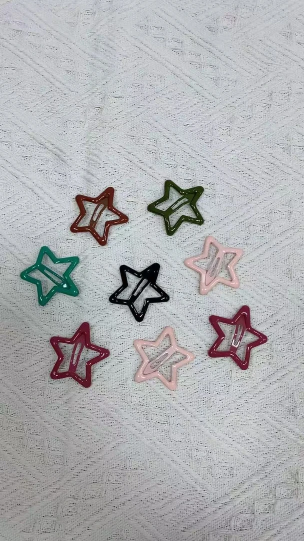 韩版色系百搭网红刘海发夹复古气质简约可爱学生侧边夹