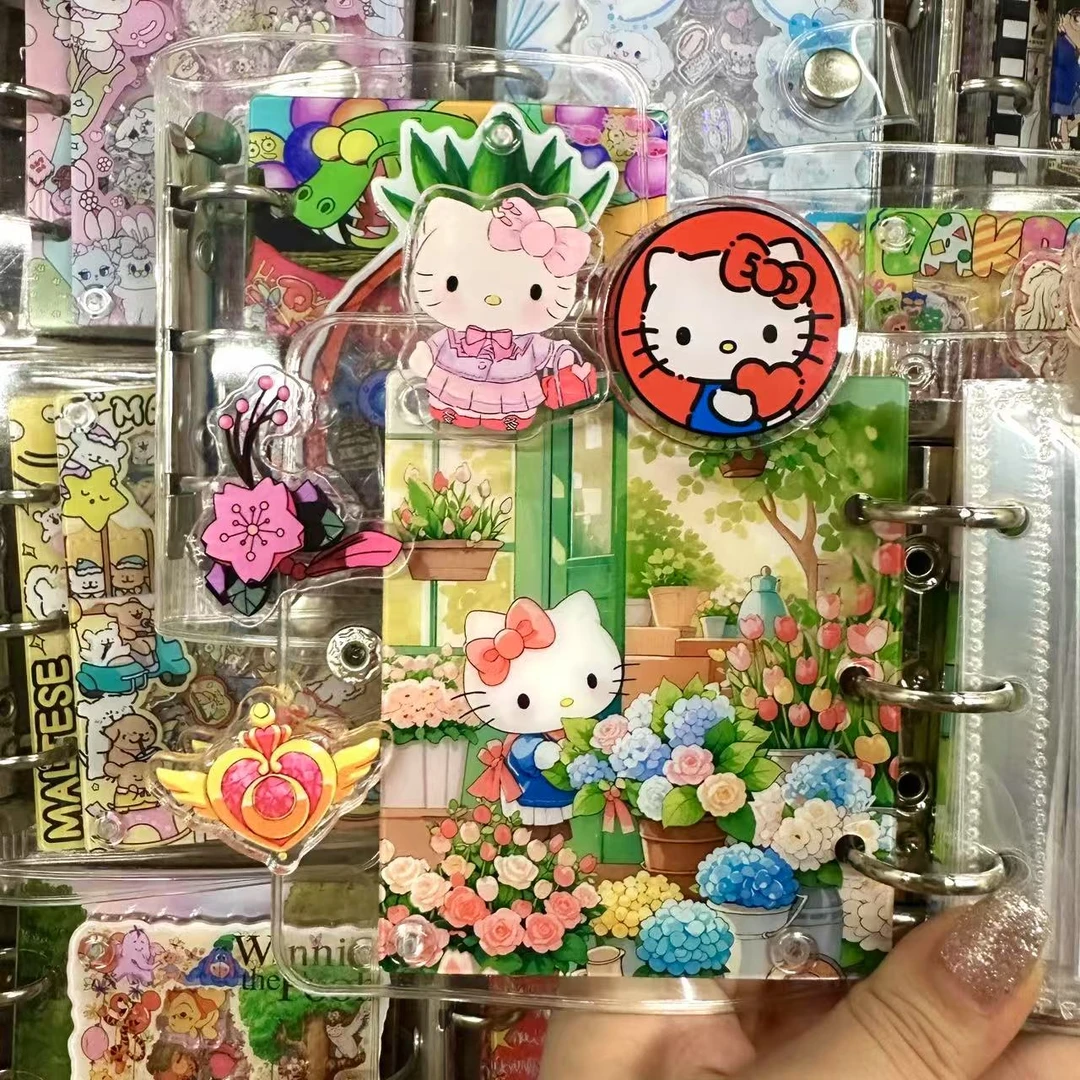 【新款上市】DIY手作亚克力收纳盒卡通配饰胸针冰箱贴配件片片pp夹