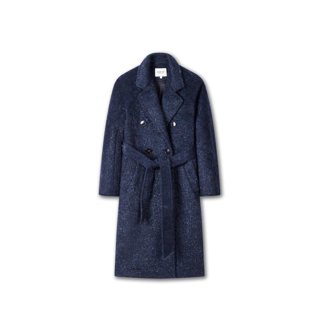 【Morking】巴黎夜精灵 意大利进口GUASTI工坊-羊驼毛大衣DY-263301