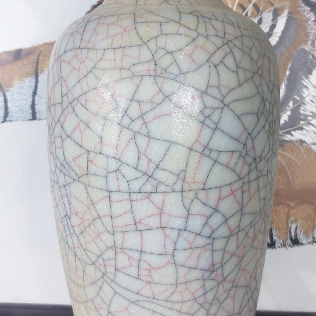 金丝铁线开片摆件