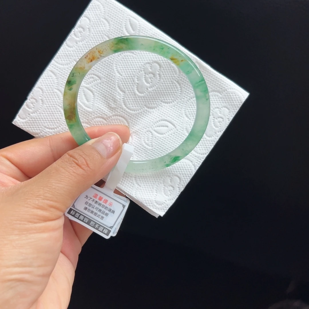 石英质玉未镶嵌手镯非洲翠5657