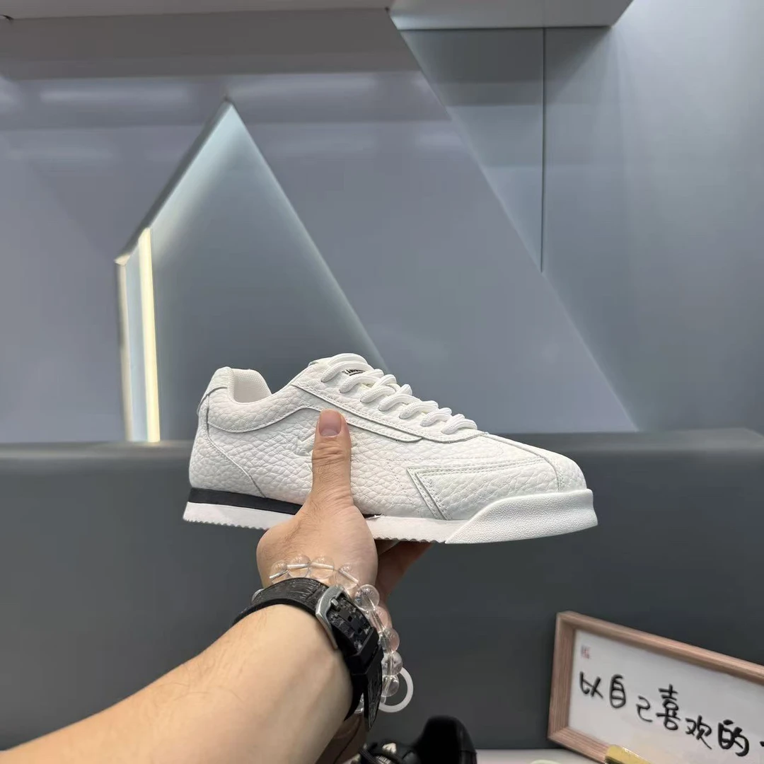 男士休闲鞋百搭舒适跑鞋系带男士潮流韩版男鞋