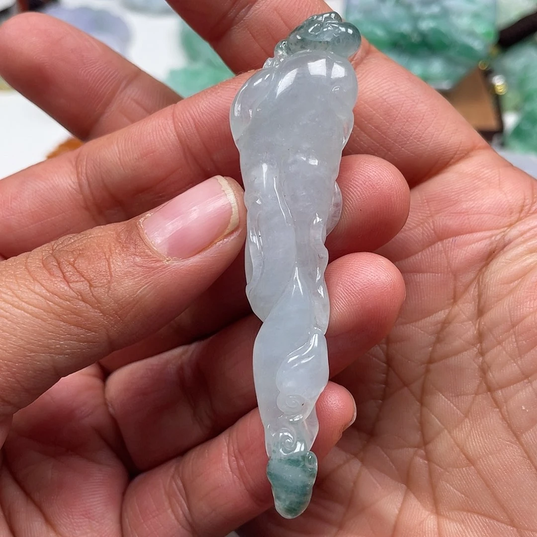 颈饰未镶嵌翡翠翡玉缘翡翠