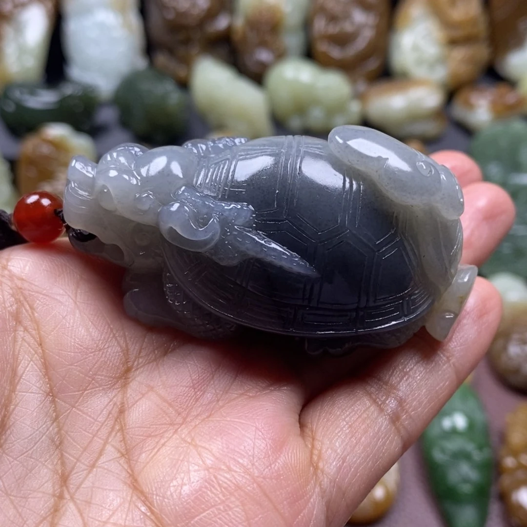 吊坠(不含链)未镶嵌和田玉（糖玉）