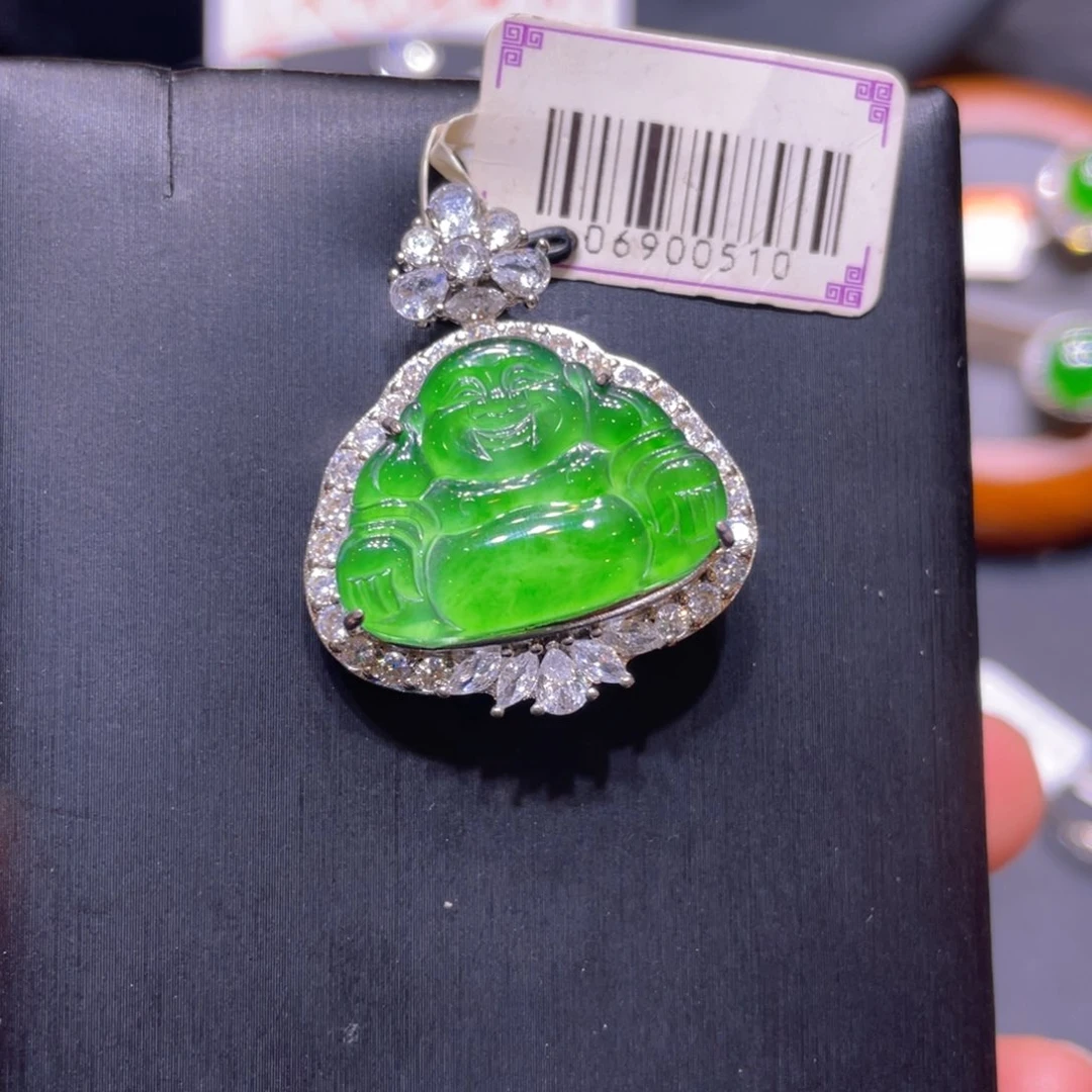 翡翠未镶嵌颈饰吊坠