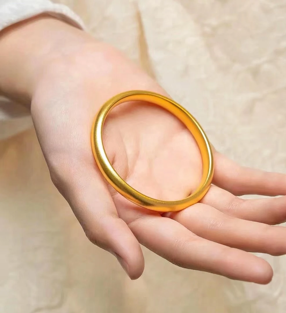 经典古法泥鳅背手镯