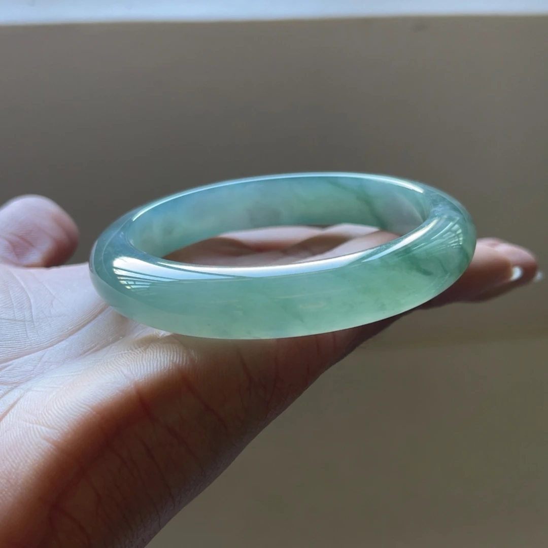 翡翠未镶嵌手镯60.2圈三天鉴赏期