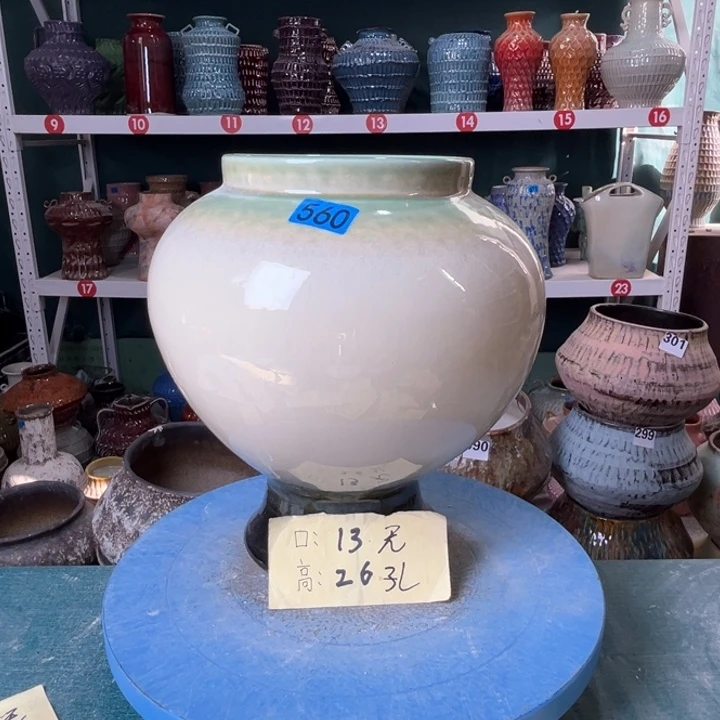 景德镇陶瓷花盆花器560