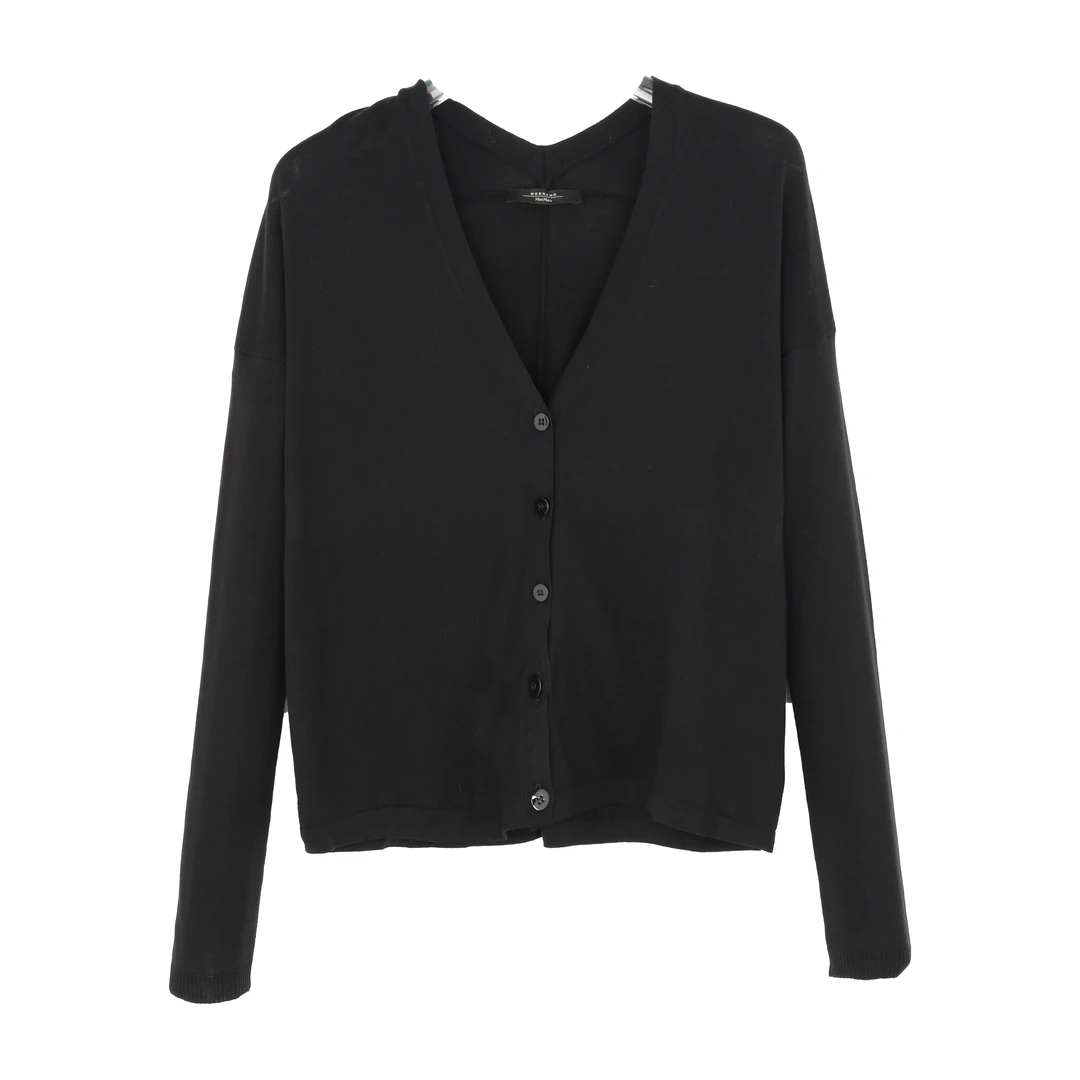 MaxMara女士薄款极简风毛衣针织衫休闲百搭开衫