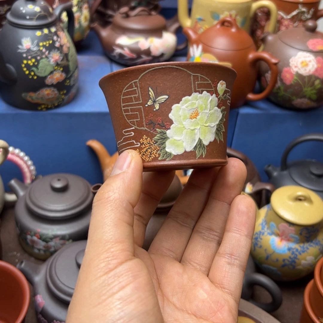 茶杯紫砂紫砂主人杯100cc