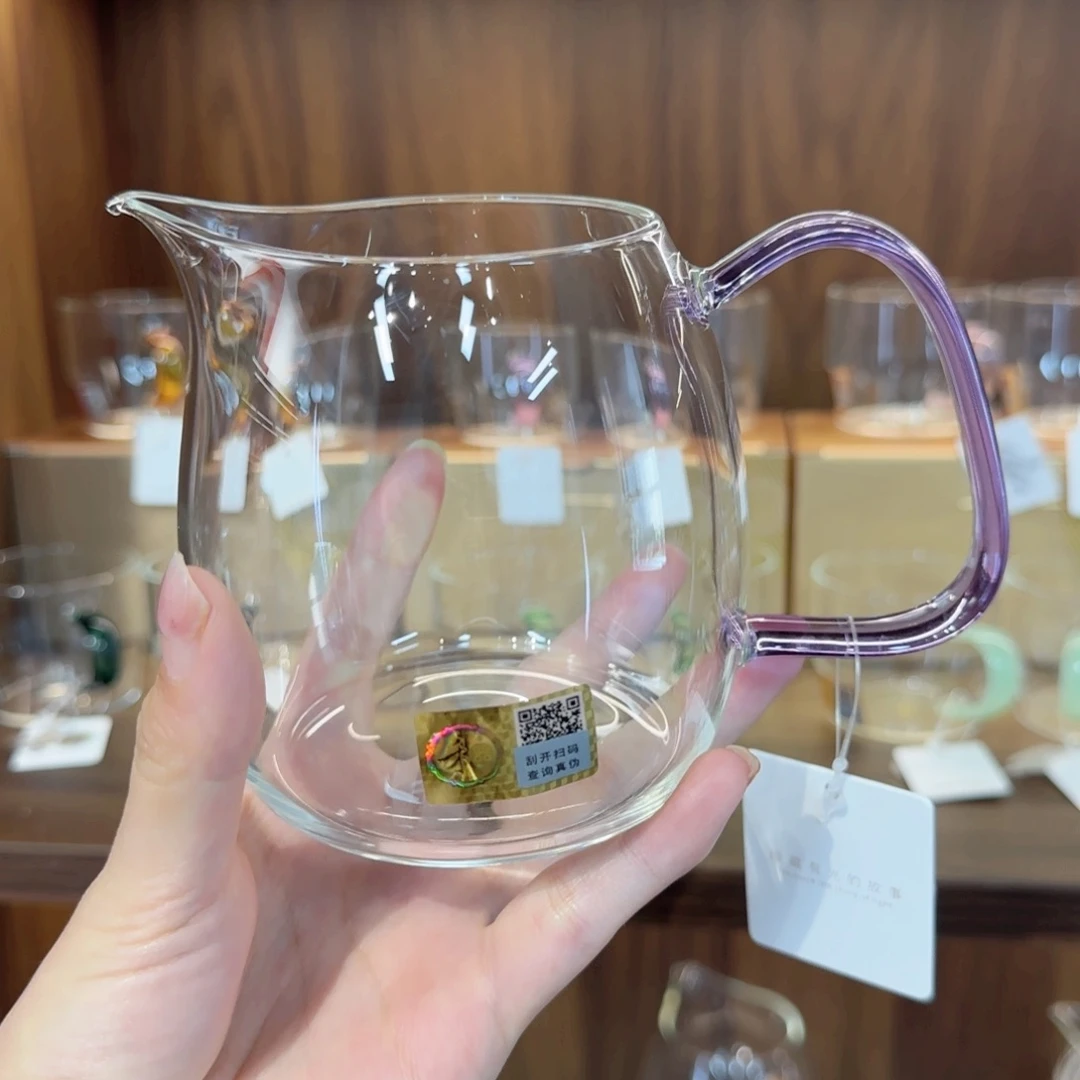 泰然浅紫色公道杯