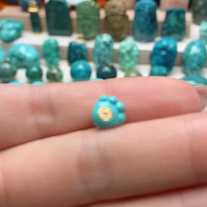 未镶嵌绿松石配饰