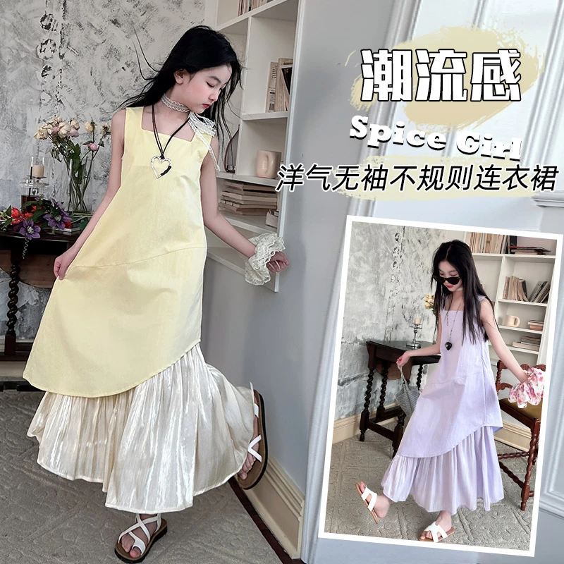 连衣裙不规则小个子韩版春季不规则裙日系休闲风减龄条纹女夏季