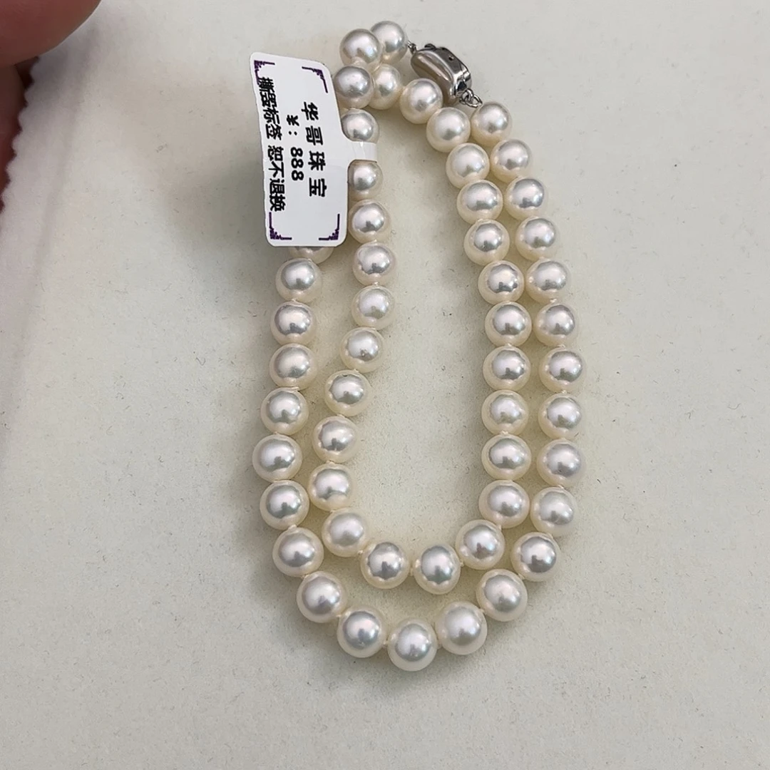 淡水珍珠颈饰银S925镶嵌