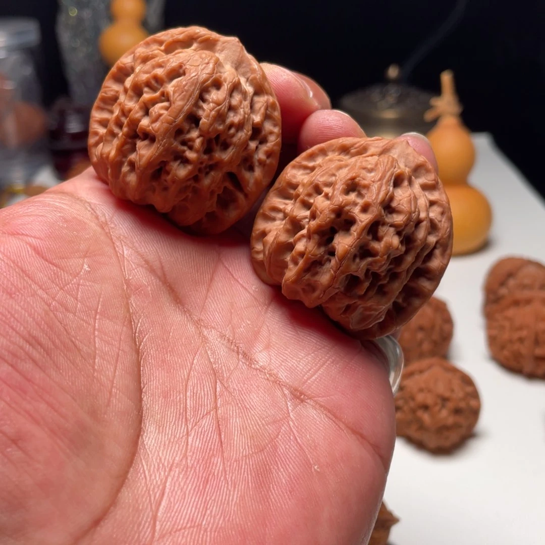 文玩核桃把件佛肚