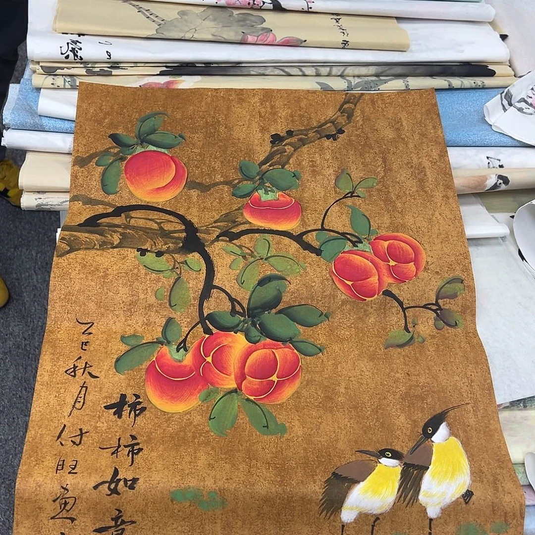 国画国画纯手绘作品