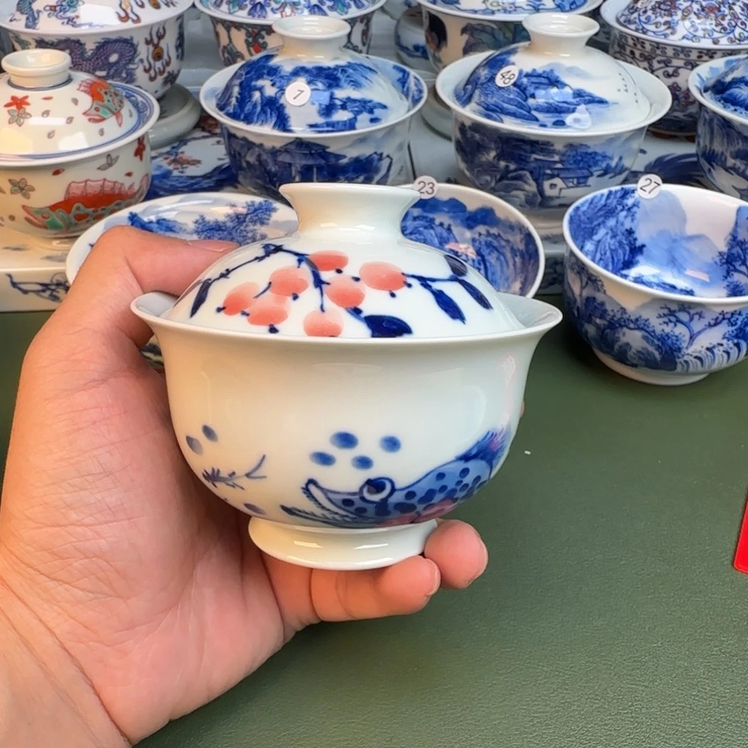 纯手工纯手绘茶具69