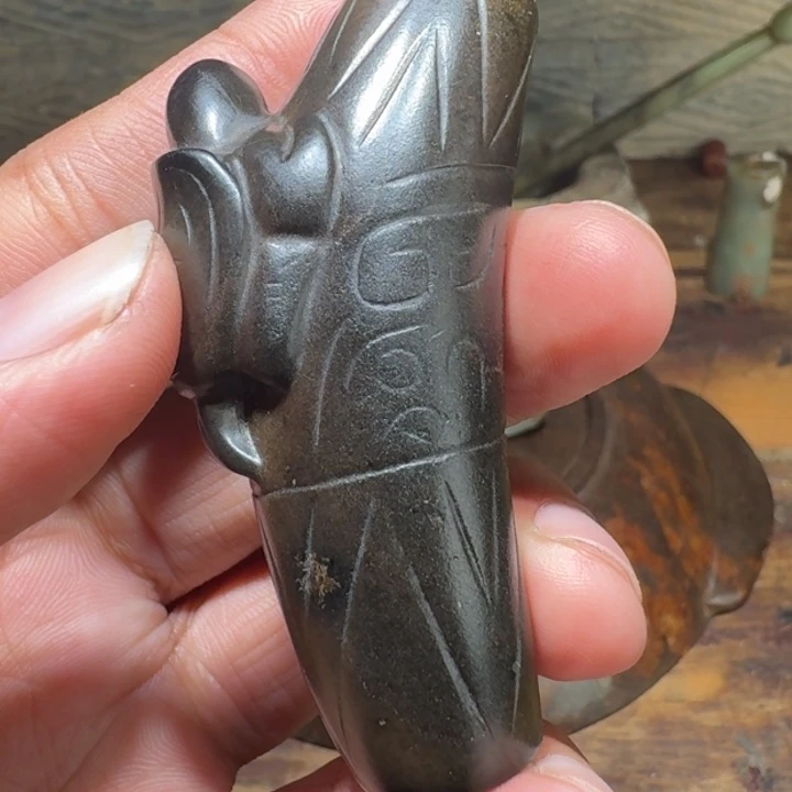 和田玉挂件未镶嵌3***j