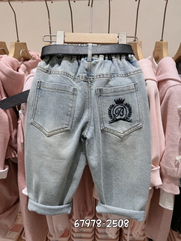 90到130男童牛仔裤