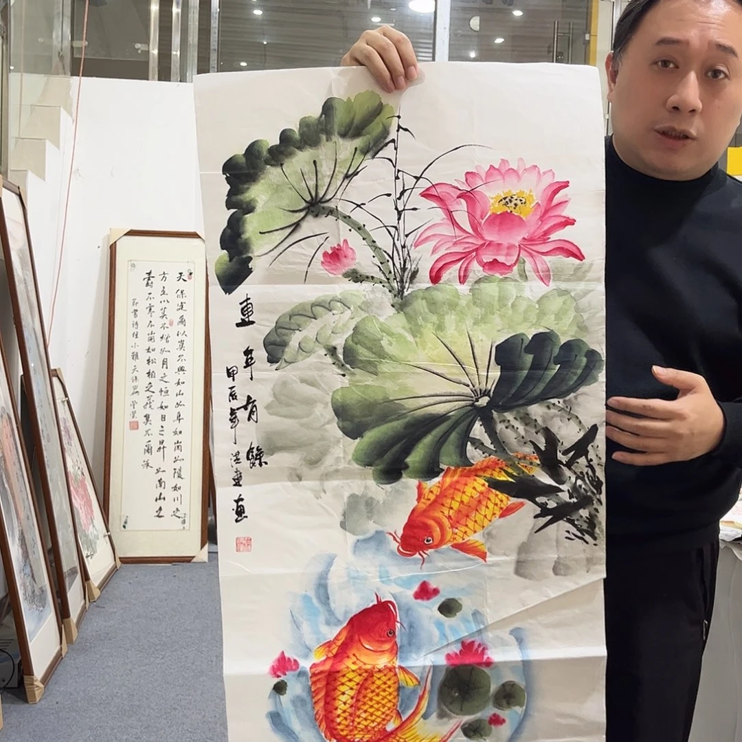 国画LT国画作品单幅任发