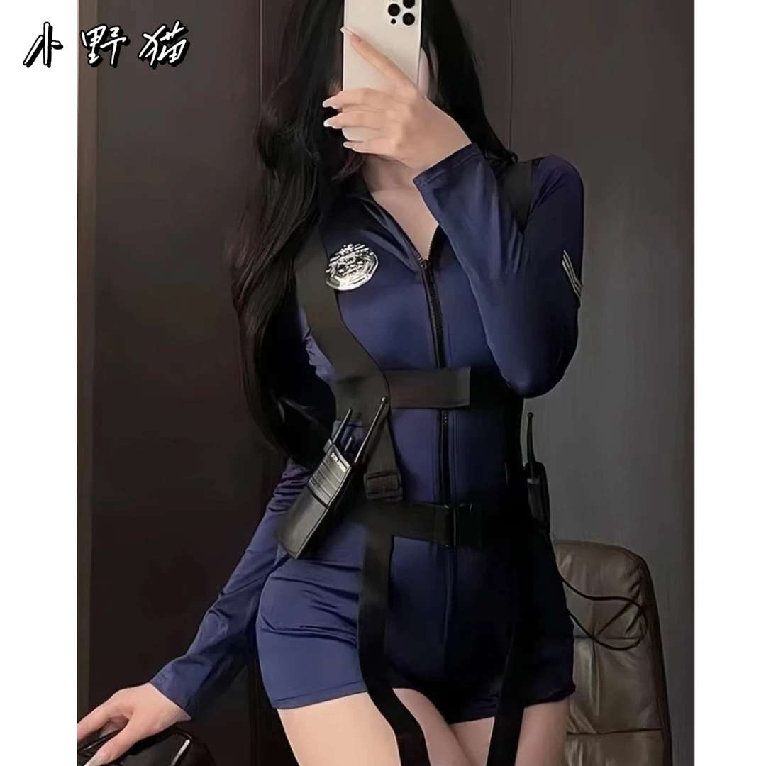 【小野猫】新品兔子警官欧美风御姐性感女警cos角色扮演