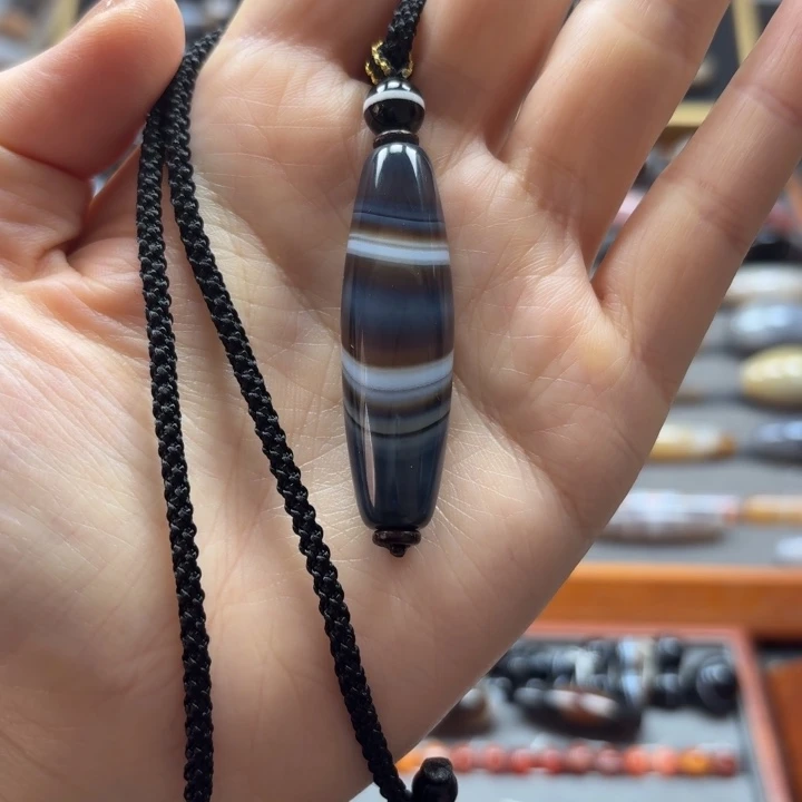 玛瑙/玉髓未镶嵌锁骨