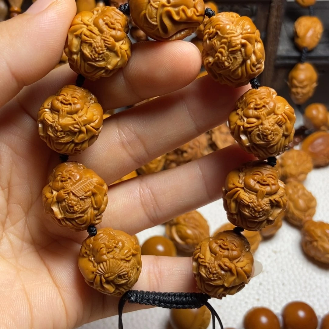 【闪购商品】手串/手链橄榄核八大财神