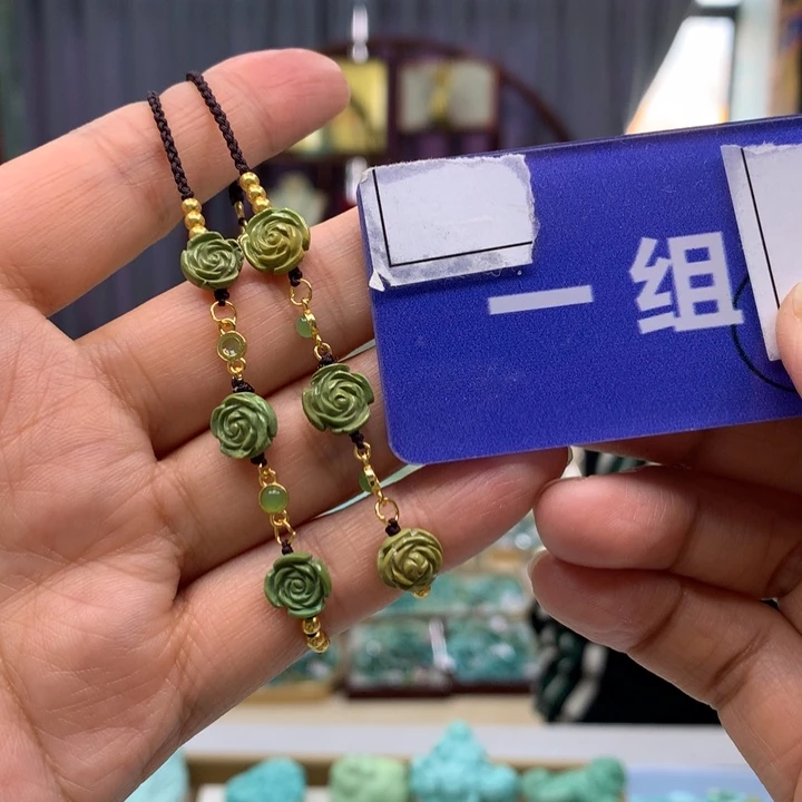 绿松石银S925镶嵌配饰