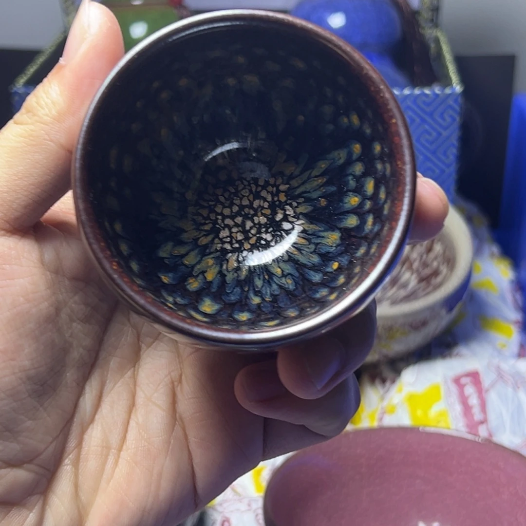 茶盏建阳建盏喝茶主人杯