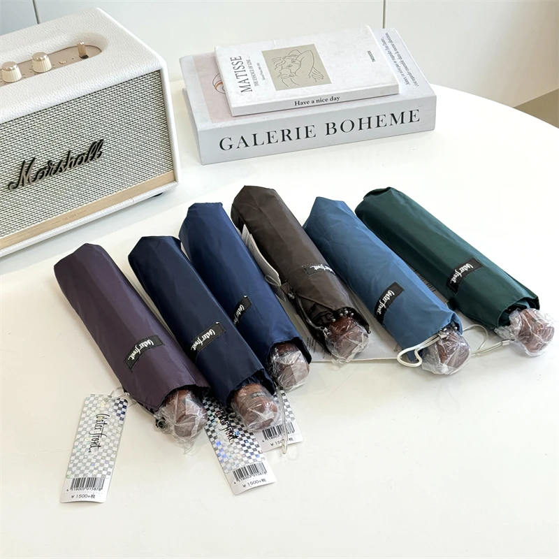 【倩倩清仓】便携式迷你手动三折叠雨伞03310伞