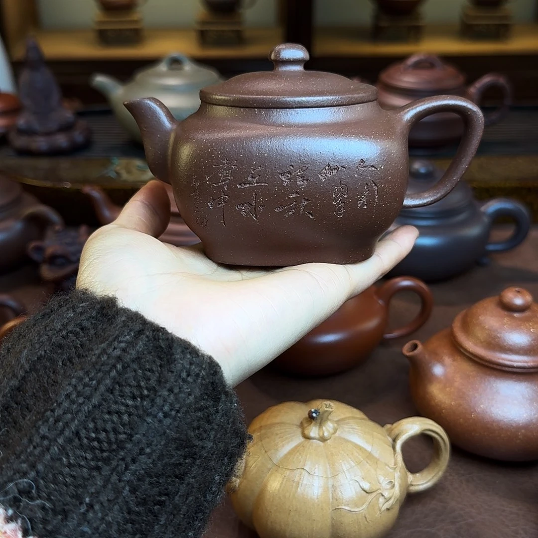 茶壶紫砂天园地方，降坡泥