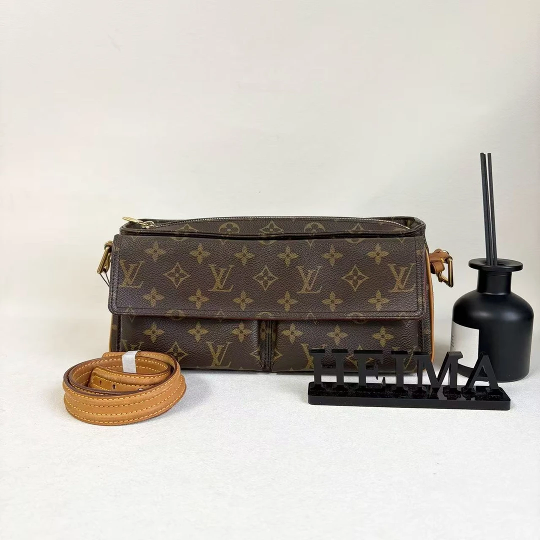 95新 LouisVuitton/路易威登 18865073 LV骆驼小号 30*13