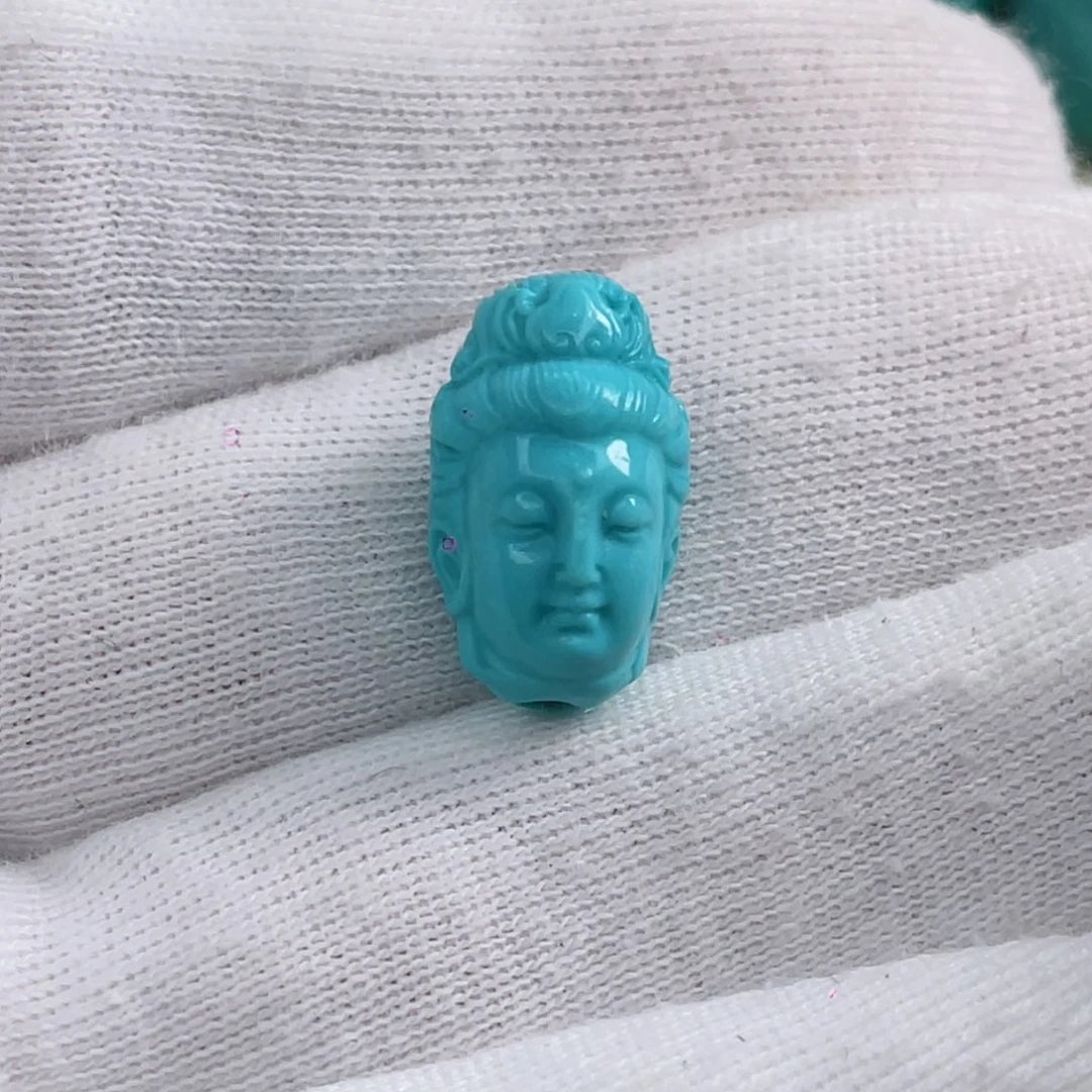 绿松石颈饰合金小*.卡10.3-17-10