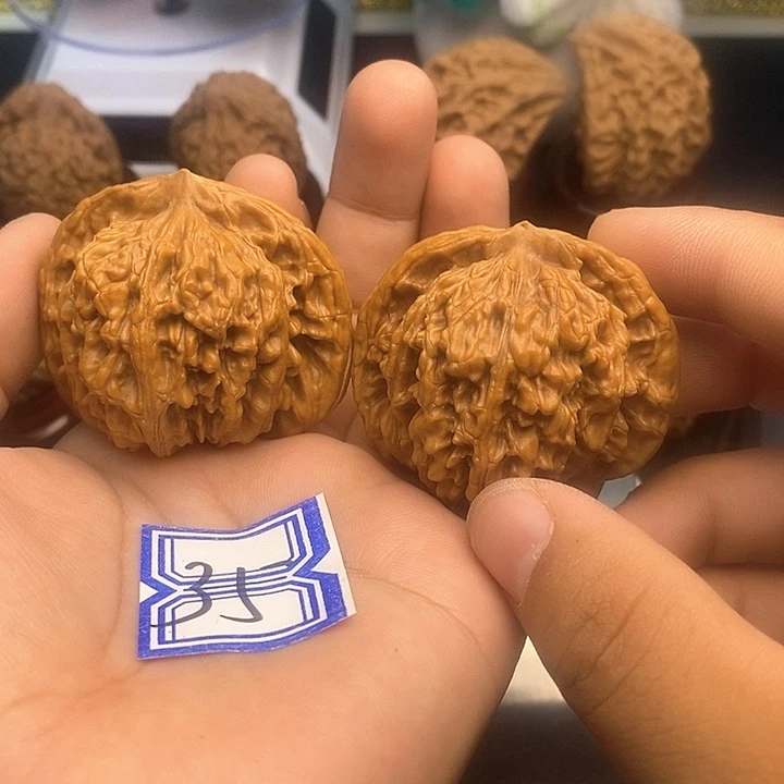 把件文玩核桃46四座楼