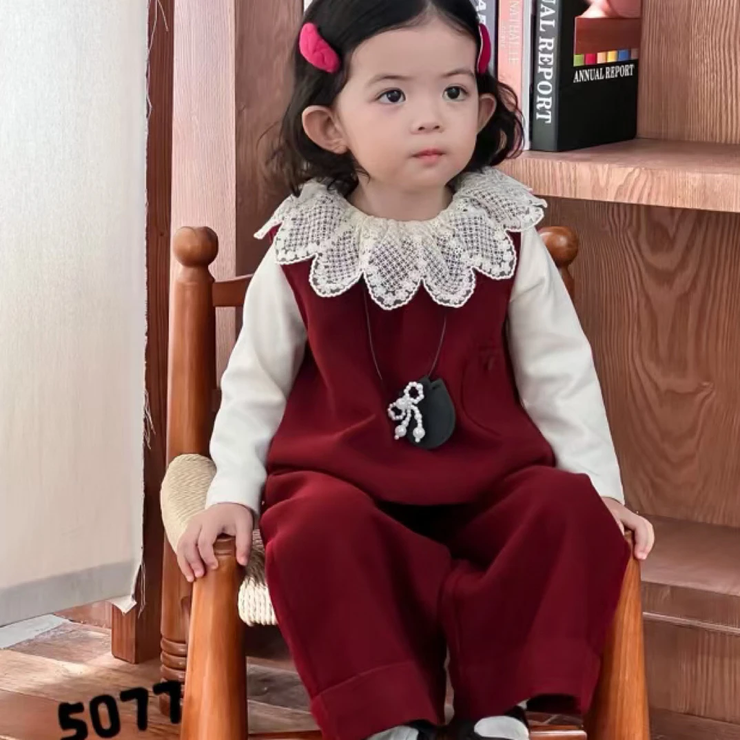 女公主三件套秋款秋季套装女童