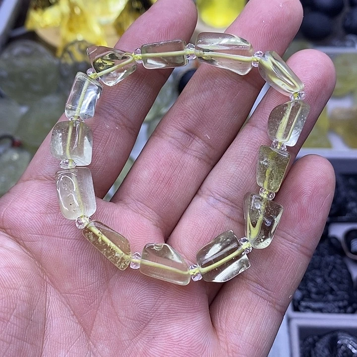 玻璃非金属利比亚随形手链