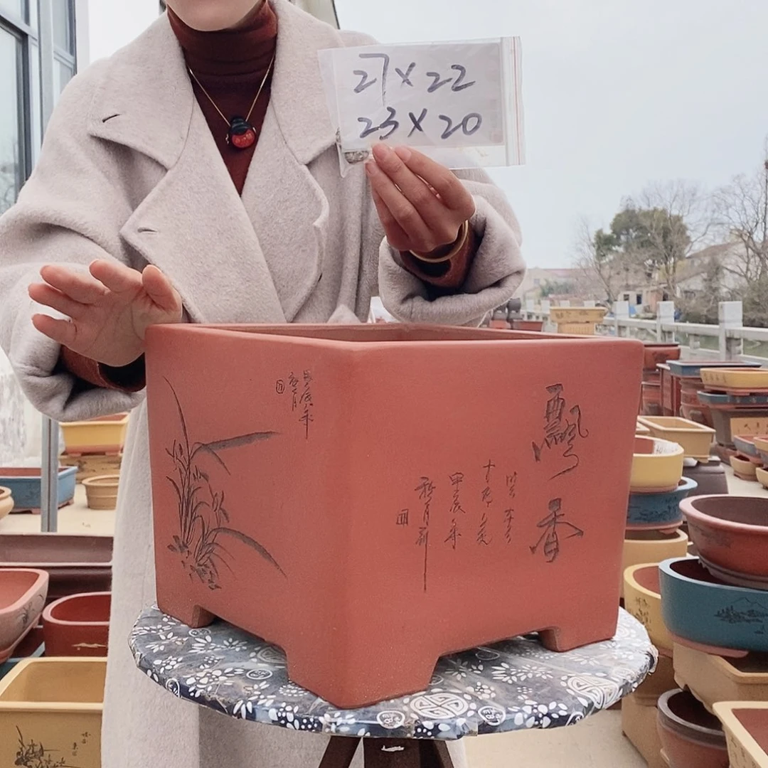 紫砂花盆紫砂花盆