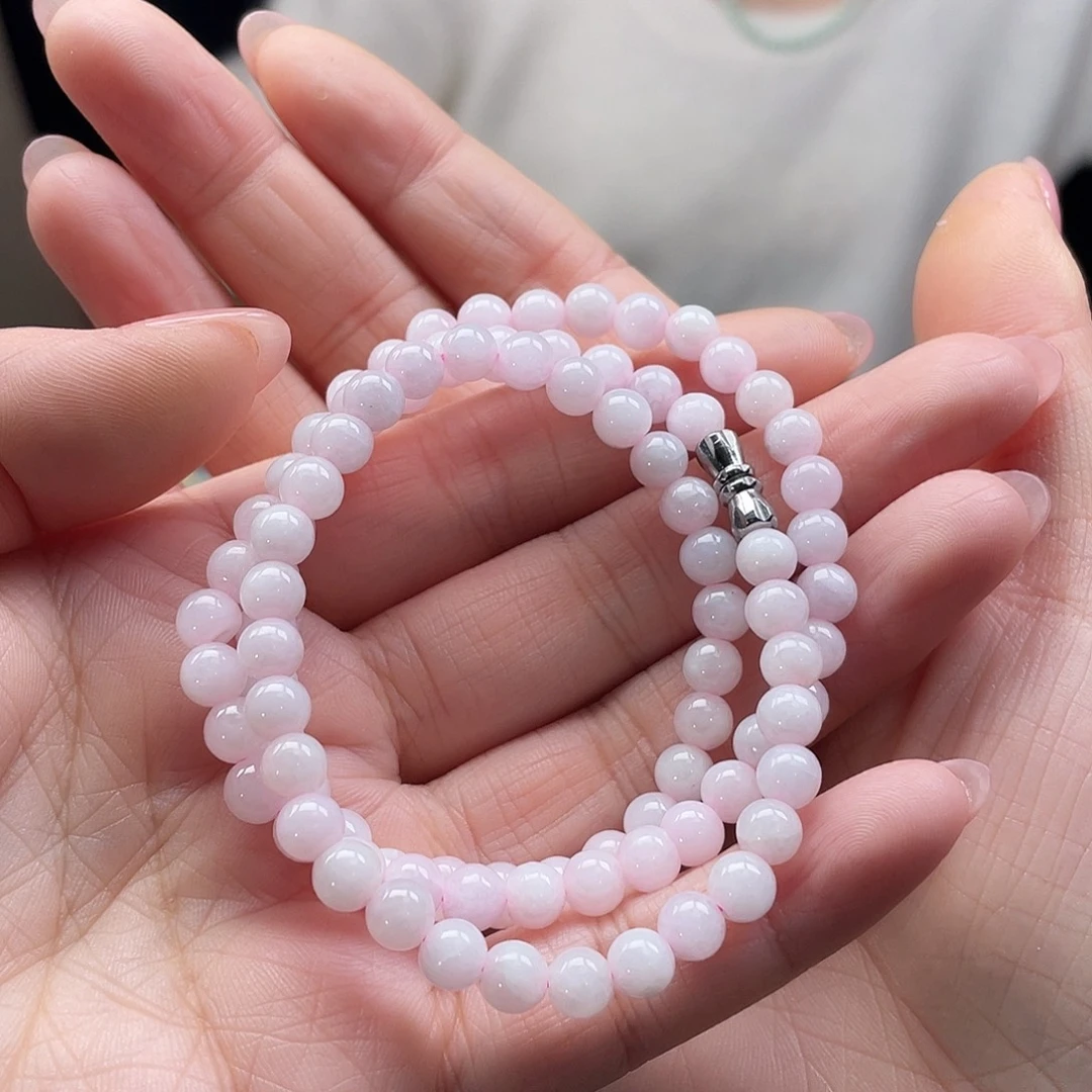 翡翠未镶嵌颈饰待编织