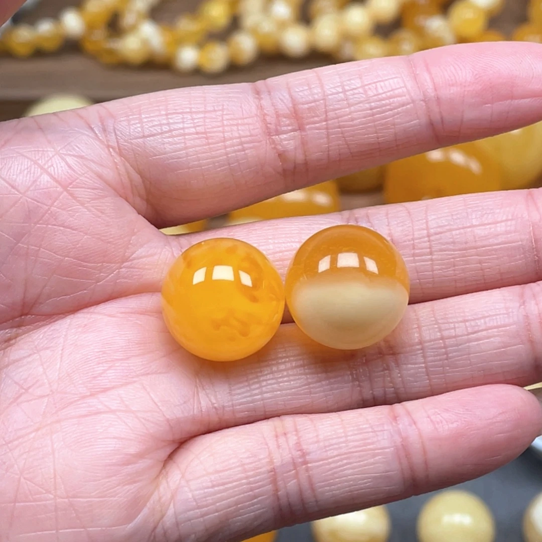 雨***朵琥珀未镶嵌裸石天然