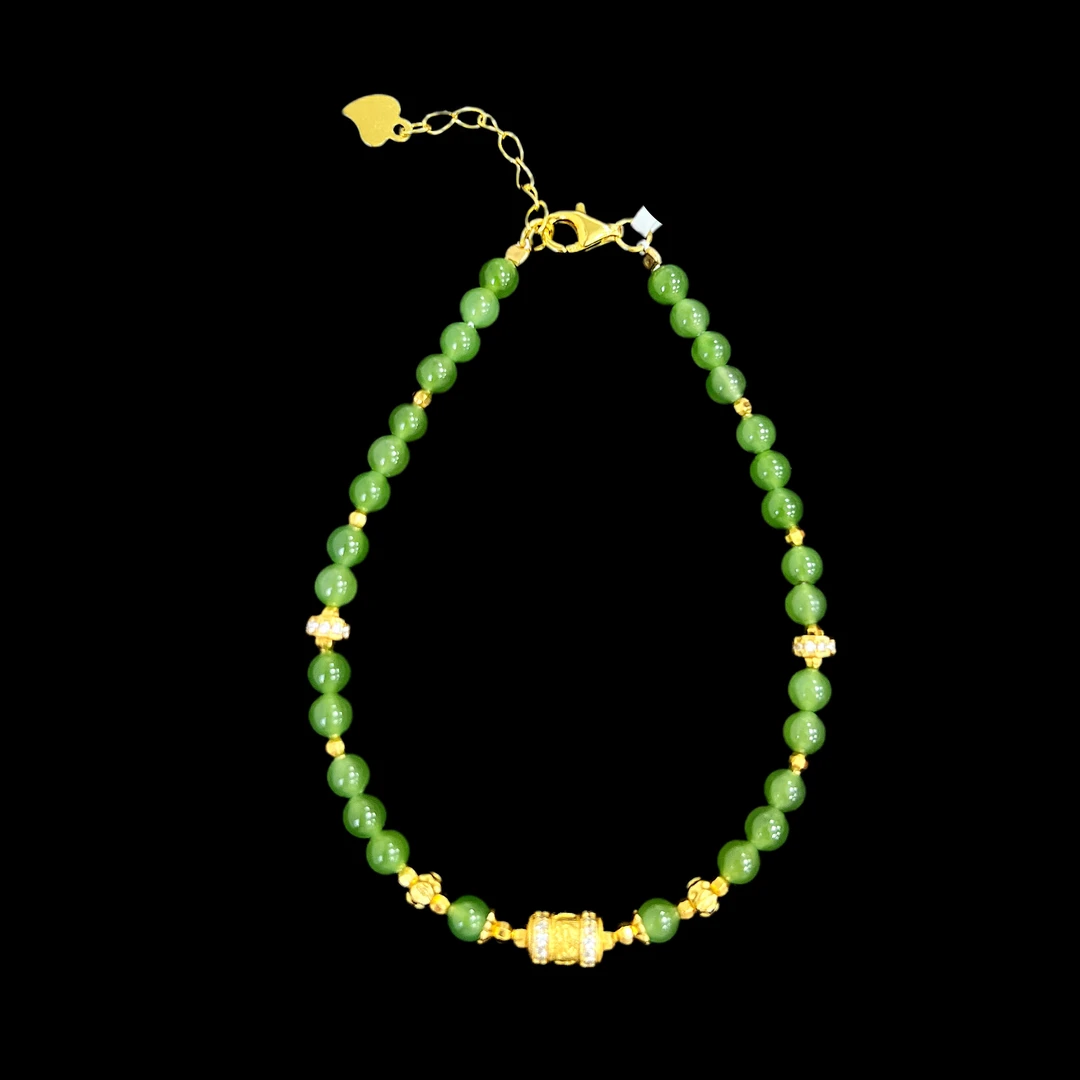 6072碧玉手链多样性发一