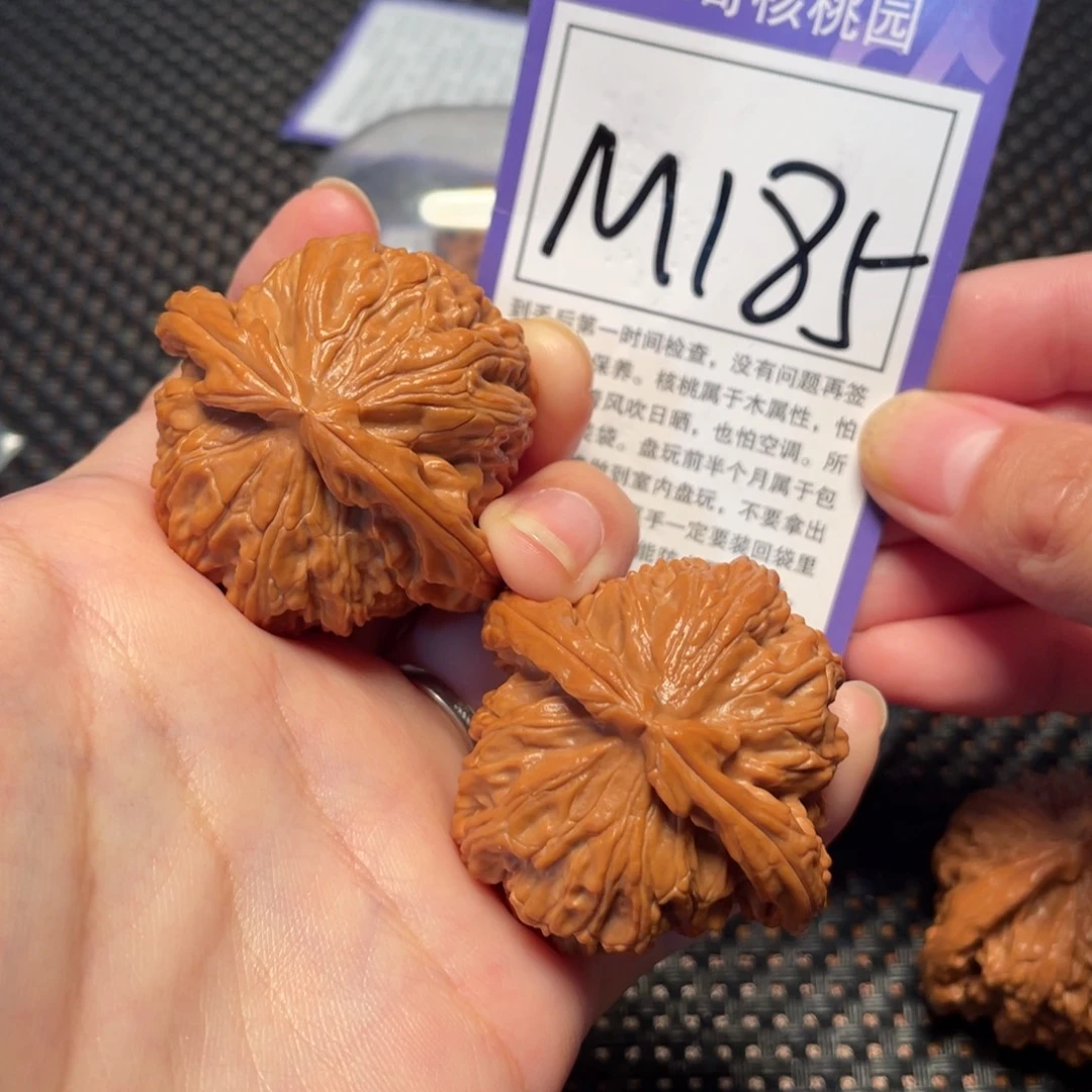 把件桃核M185号白狮子43