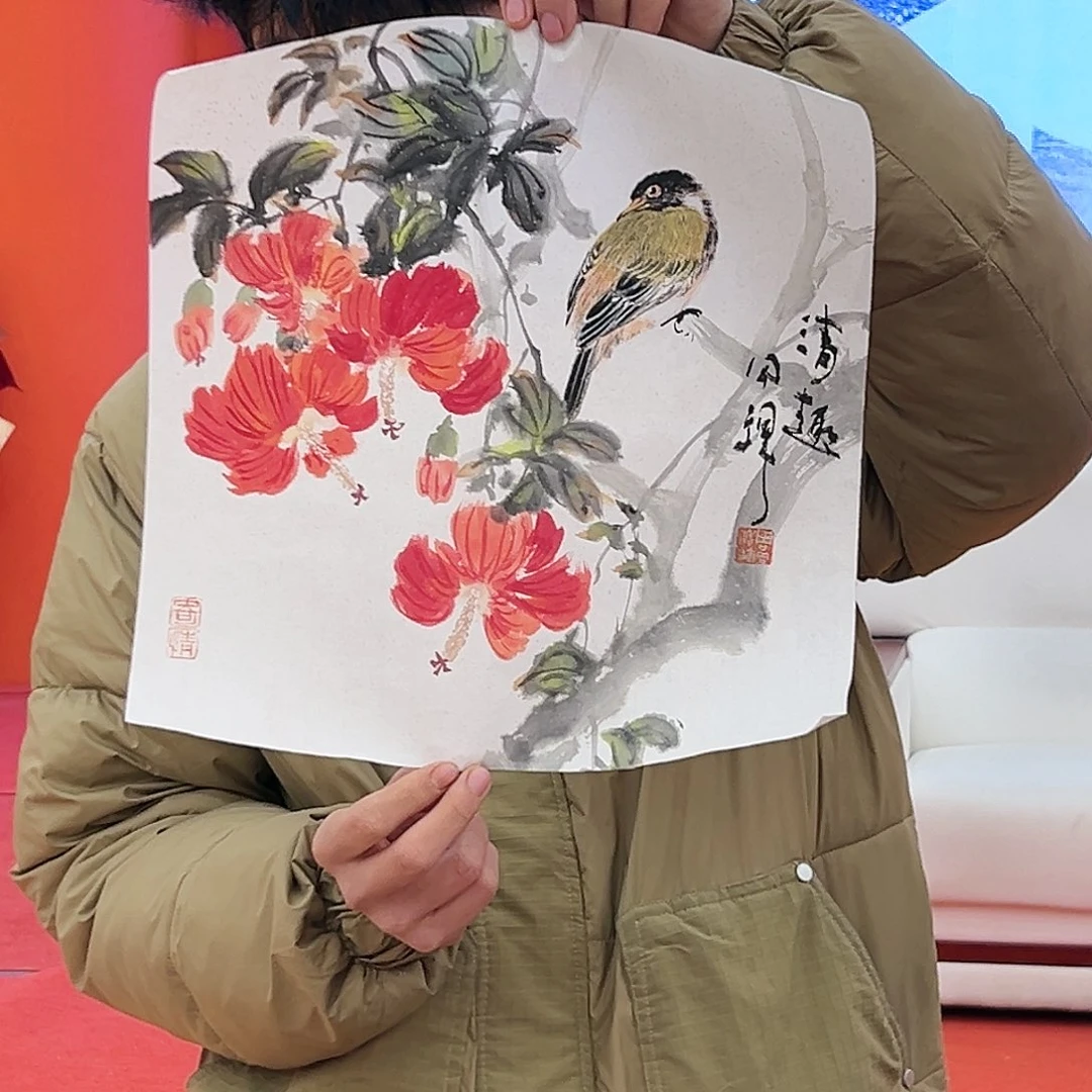 国画周同祥展览原作