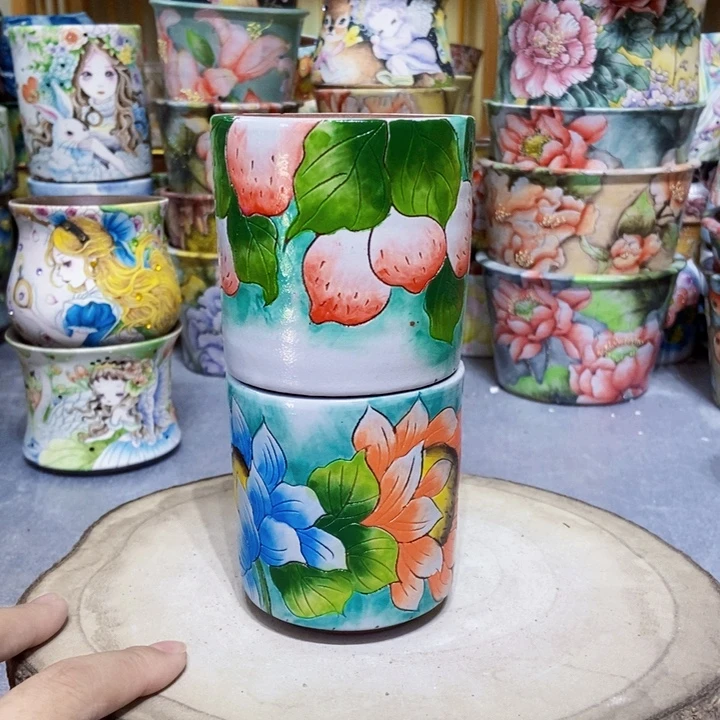 景德镇艺术手绘作品