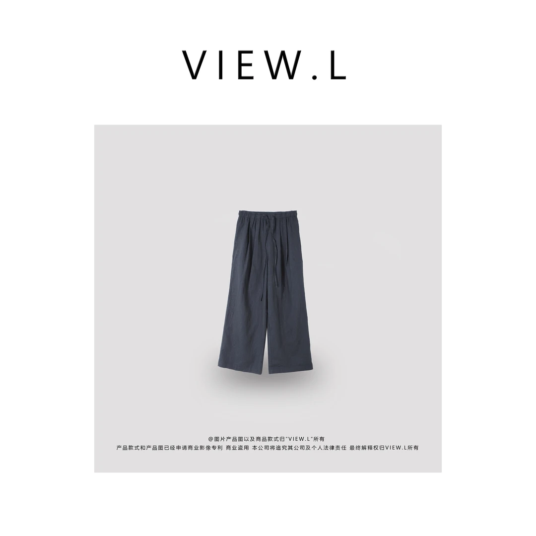 view.l25 夏季时尚休闲汉麻裤 S1278 XK