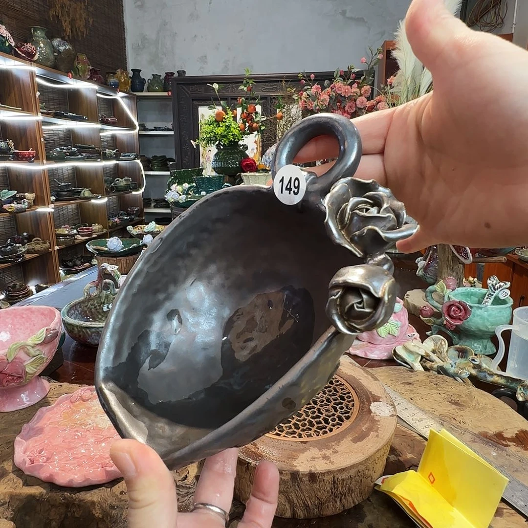 纯手工咖啡杯盘碗