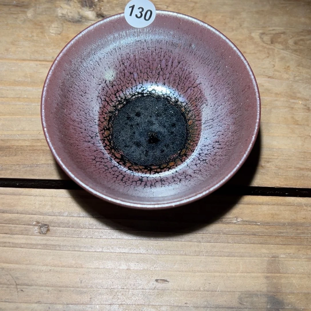 茶盏上***球老表精选柴烧130