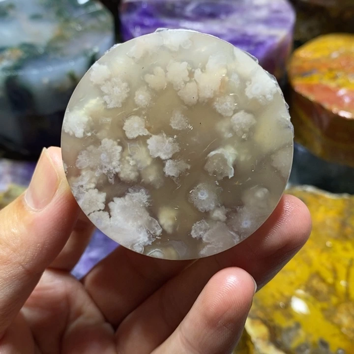 天***真定制玛瑙一个平安扣