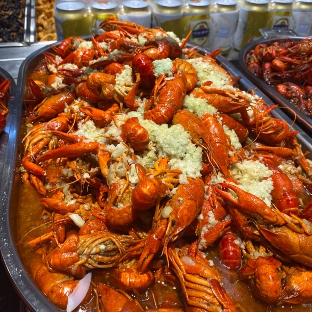 【熟食】小龙虾 1~4斤（口味：蒜蓉、麻辣）