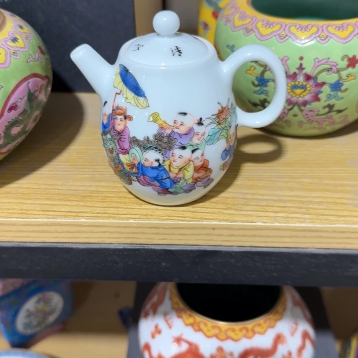 瓷片摆件也要注意哦哈哈点