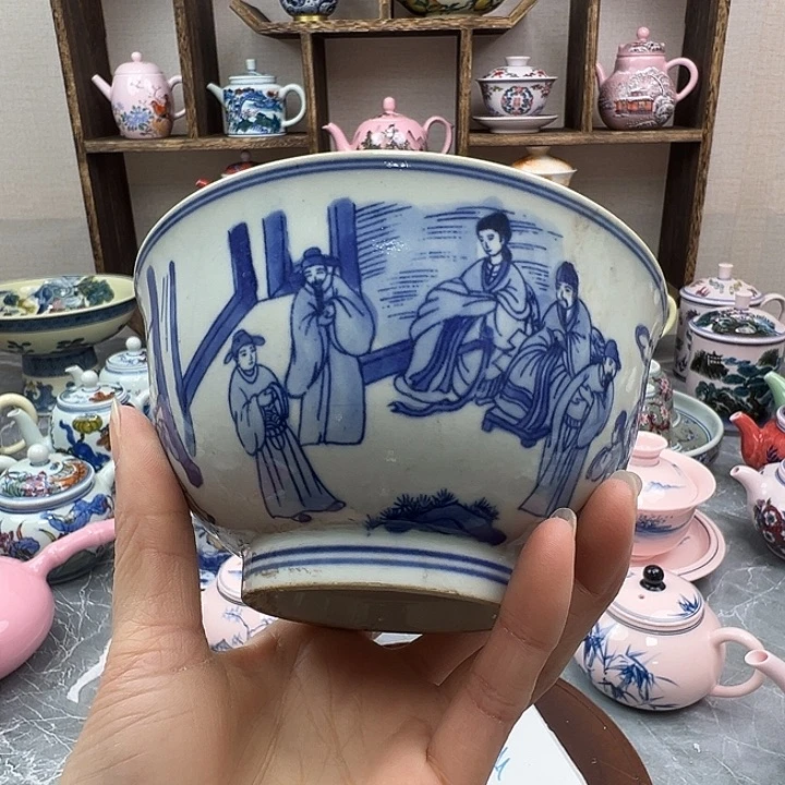 陶摆件景德镇陶瓷567老厂瓷69